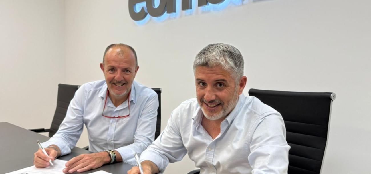 Firma de la nueva alianza entre Ceranium y EOMA para liderar la formación en prótesis dental digital